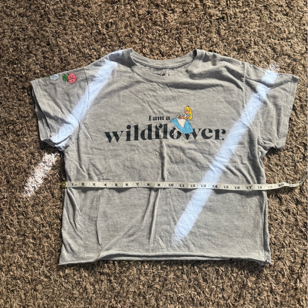 Alice in Wonderland Crop Top